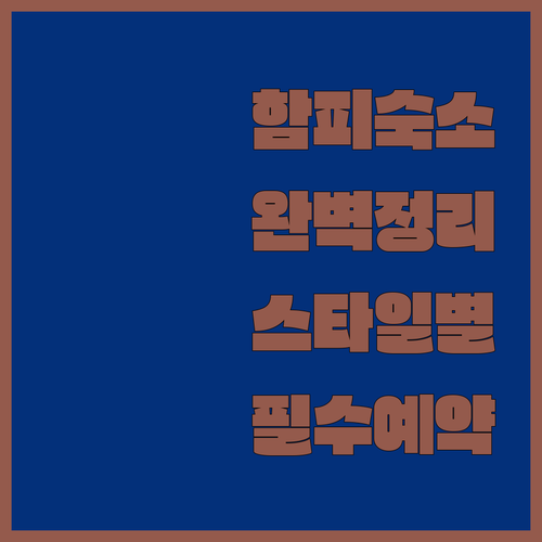 함피 호스펫 숙소 예약 가이드 스타일별 호텔 특징과 서비스 상세 안내